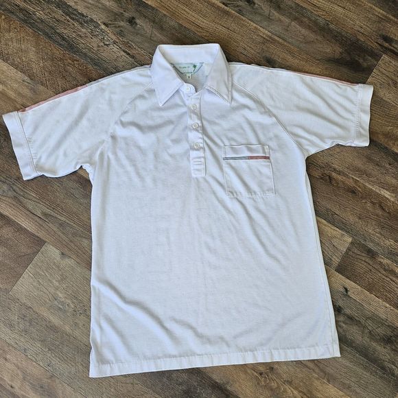 Vintage Royale Air Polo Shirt Mens Adult Med. Casual Lightweight Polyester - Picture 6 of 8